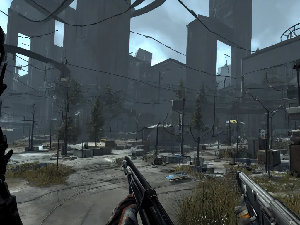 Image similar to Half Life 3, in game screenshot, leaked in-development screenshot