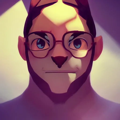 Image similar to face icon stylized minimalist nintendo, loftis, cory behance hd by jesper ejsing, by rhads, makoto shinkai and lois van baarle, ilya kuvshinov, rossdraws global illumination