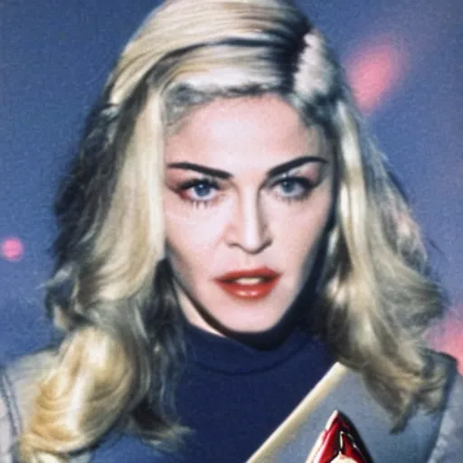 Image similar to madonna aged 2 0 in star trek