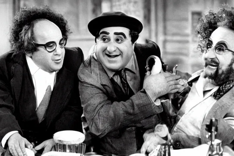 Image similar to danny devito in the marx brothers