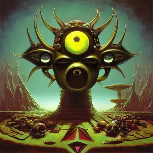 Image similar to “box art for The Legend Of Zelda Majora’s Mask by jaroslaw jasnikowski”