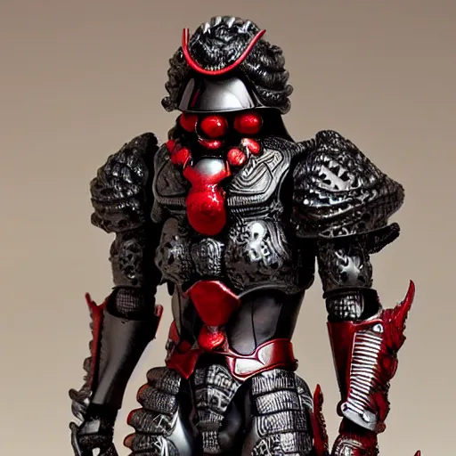 Image similar to sci-fi soldier tactical berserk Kentaro Miura very detailed red eyes, very intricate futuristic armor