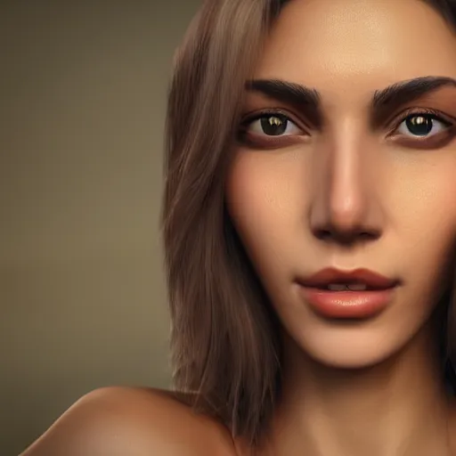 Prompt: the most beautiful woman in the world, in the style of julia razumova, beautiful, happy expression, cheery, unreal engine, octane rendering, 8 k, closeup headshot, smooth