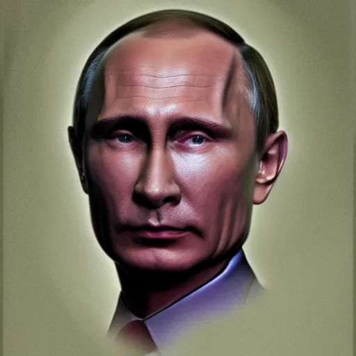 Prompt: portrait of vladimir putin who became an ugly lovecraftian monstrous degenerate abomination, photo - realistic, color image, 2 k, highly detailed, horror