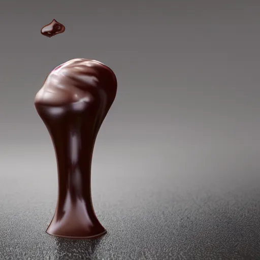 Prompt: 3 d liquid chocolate tornado, 3 d render, global illumination, hdri, redshift render, ultra glossy