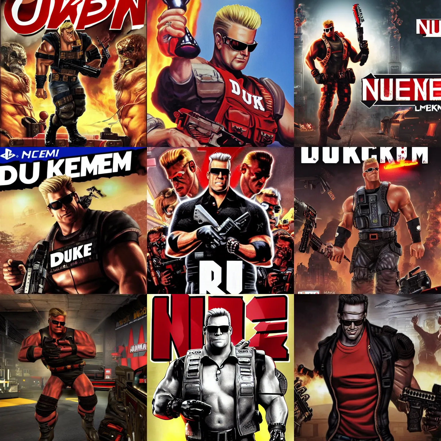 Prompt: duke nukem