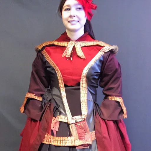 Prompt: nightingale costume for theater play