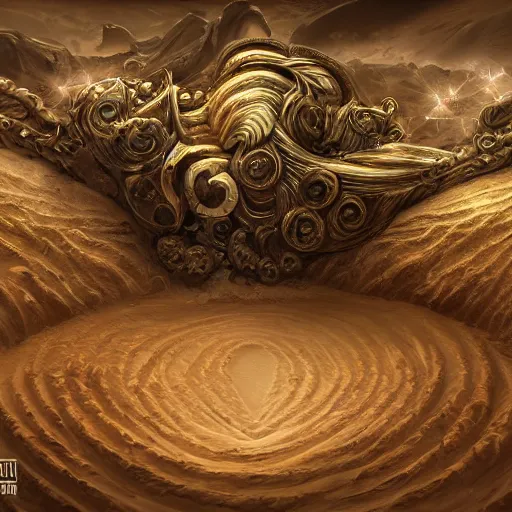 Image similar to the sands of time, fantasy art, digital art, highly detailed