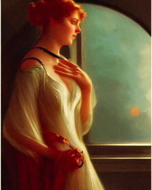 Image similar to a weary woman, mysterious, intricate, concept art, smooth, sharp focus, illustration, by delphin enjolras,