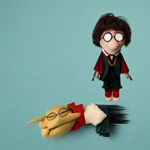 Image similar to harry potter as a muppet