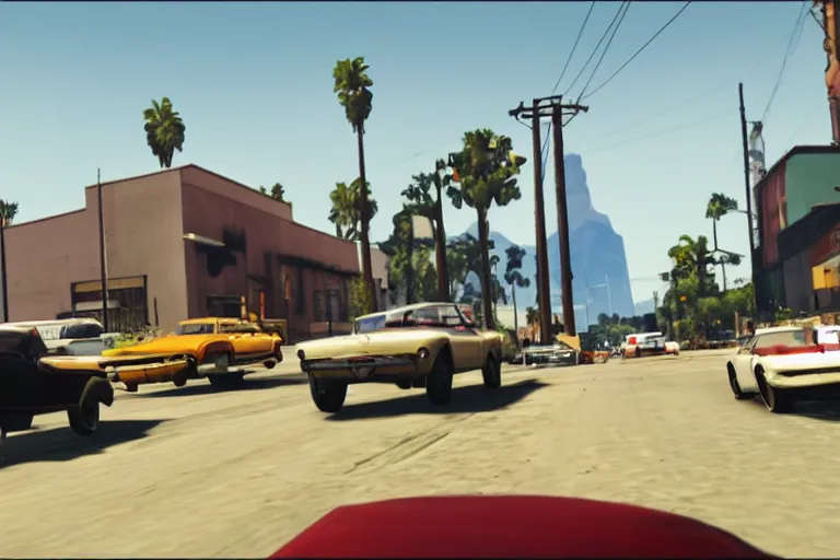 Image similar to leaked gameplay footage of Grand theft auto 6