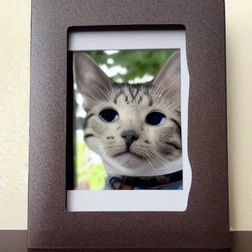 Image similar to picture frame made out of cat claws