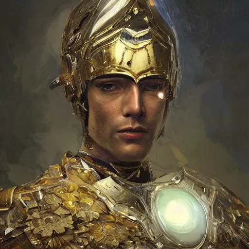 Image similar to a beautfiul award winning commission portrait of a man wearing diamond victorian armour,digital art,art by greg rutkowski,character design by charles bowater,photorealistic,ross tran,hyperdetailed,detailed face,fascinating,2021,western comic style