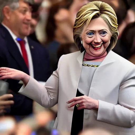 Prompt: hillary clinton as a silvanesti.