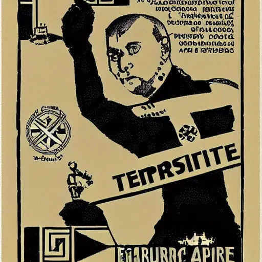 Image similar to futuristi nazi empire