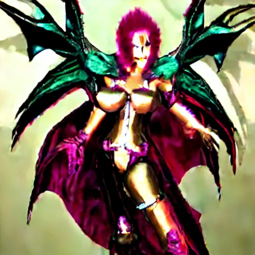 Image similar to cyber dragon angel pimp