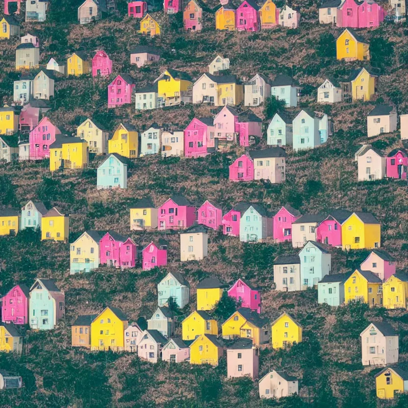 Little boxes, on the hillside