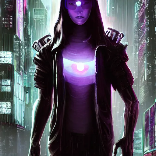 Prompt: cyberpunk ghost