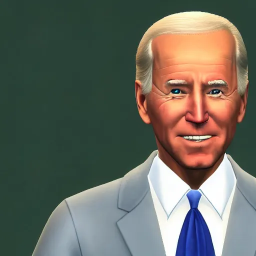 Image similar to joe biden as a character in the sims 3