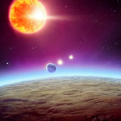 Image similar to 📷📸 Nearby habitable exoplanet 🌐🌌