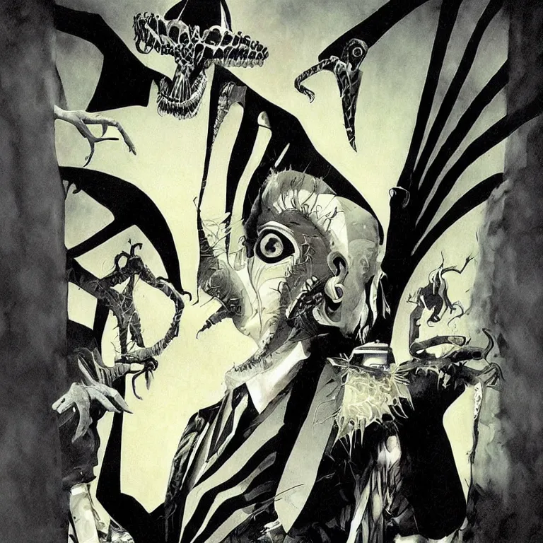 Image similar to beetlejuice by Dave McKean