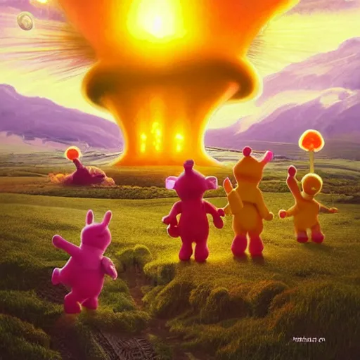 Explore with Teletubbies by DATAME - Game Jolt