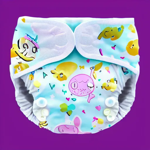 Image similar to kawaii babyish diaper design