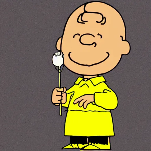 Prompt: cartoon scene of bill cosby as charlie brown