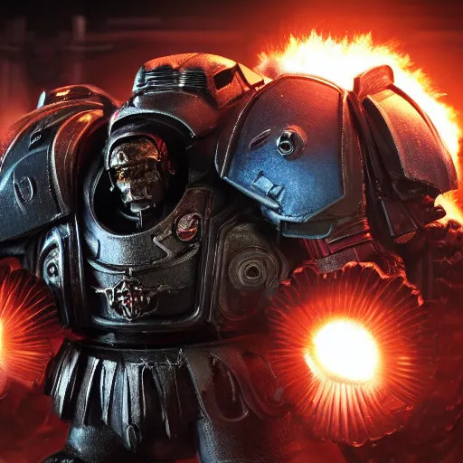 Image similar to Portrait of donald trump as the emperor of humanity from warhammer 40k in Gears of War, splash art, movie still, cinematic lighting, dramatic, octane render, long lens, shallow depth of field, bokeh, anamorphic lens flare, 8k, hyper detailed, 35mm film grain