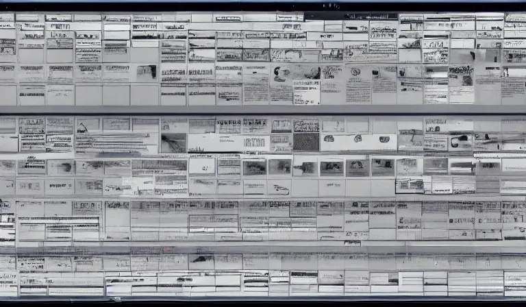 Prompt: GUI for a program that shows you proof for the existence of God, app design, web design, screenshot, by Ryoji Ikeda, Nam June Paik, Ingmar Bergman, Rene Magritte, Francis Bacon