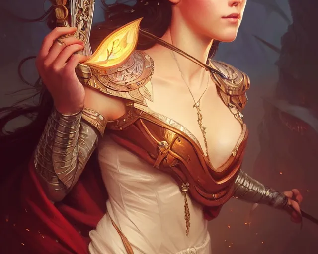 Prompt: photography of joan mira ³, deep focus, d & d, fantasy, intricate, elegant, highly detailed, digital painting, artstation, concept art, matte, sharp focus, illustration, hearthstone, art by artgerm and greg rutkowski and alphonse mucha