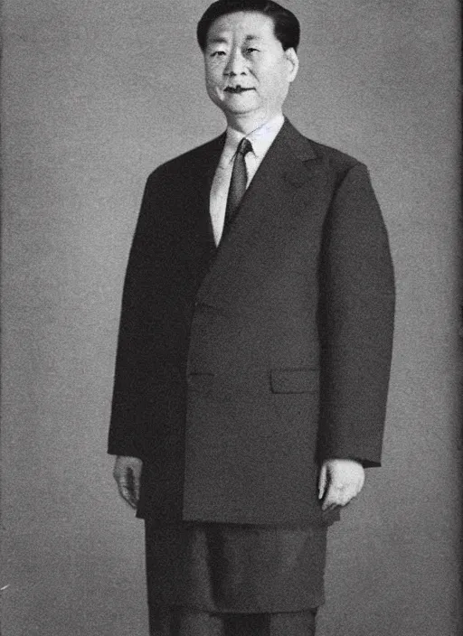 Image similar to portrait of xi jingping in suit.