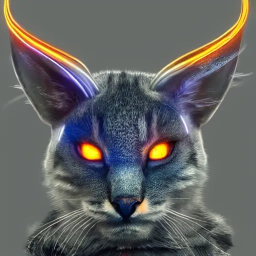 Prompt: galaxy cat with horns , trending on artstation, digital art, 4k, hyper realism, high detail, cinematic, cinematic lighting, high detail, realistic, fantasy