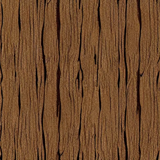 Prompt: oak bark texture seamless normal map