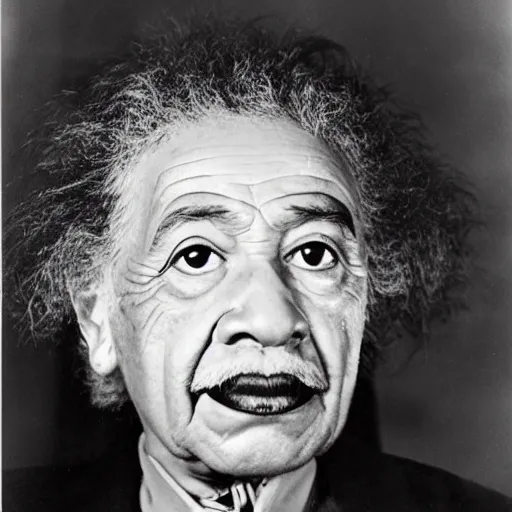 Image similar to maori moko einstein portrait 1 9 4 3