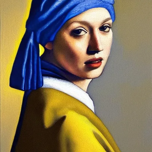 Image similar to painting of Henry Cavill, posed in the style of johannes vermeer girl with a pearl earring painting, hyperrealistic, moody lighting