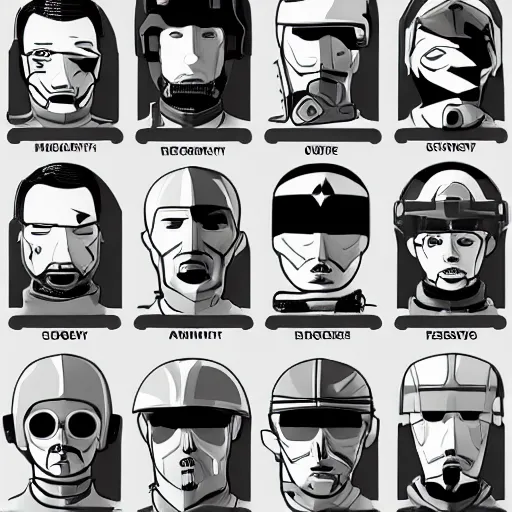 Image similar to face icon vector minimalist call of duty modern warfare tomine, adrian