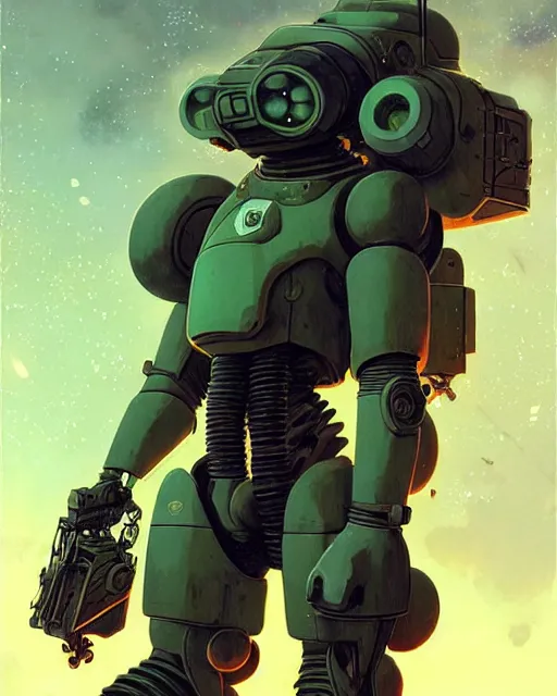 Image similar to luigi in a mech scifi suit with missles and small lights by, fantasy character portrait, ultra realistic, futuristic background by laurie greasley, concept art, intricate details, highly detailed by greg rutkowski, gaston bussiere, craig mullins, simon bisley