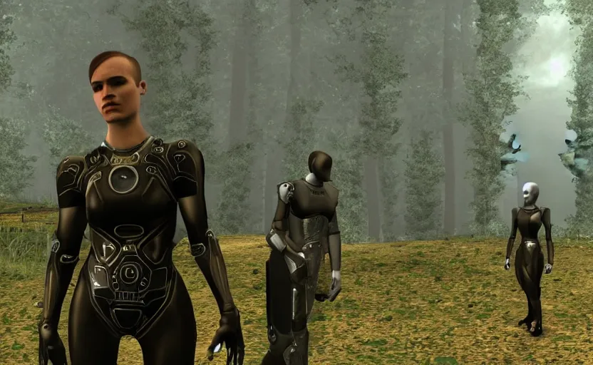 Image similar to ex machina 2 0 0 5 the game,