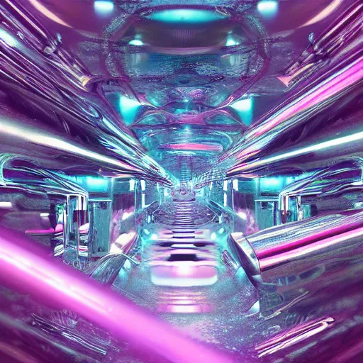 Image similar to infinitesimal maximalist future light pastel chrome futuristic singularity album cover image hi res resolution chrometype acid intricate baroque silver abstract detailed photorealistic cinematic atmospheric high quality wonderful asymmetric render illusion