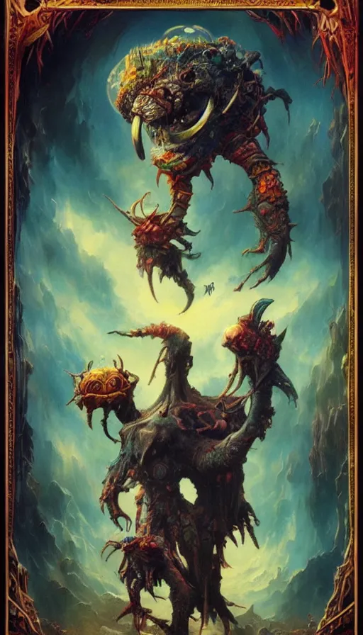 Image similar to exquisite imaginative friendly weird creature poster art humanoid colourful movie art by : : weta studio tom bagshaw james jean frank frazetta