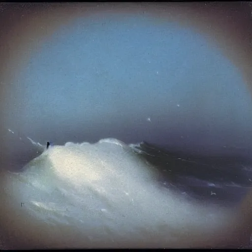 Prompt: polaroid by aivazovsky