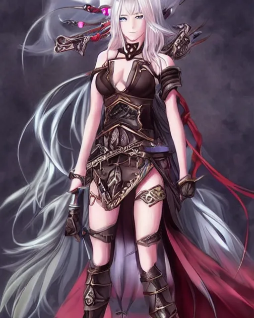 Image similar to fantasy anime female warrior | pinterest