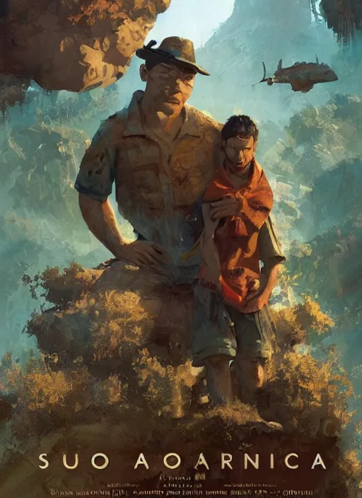 Image similar to poster for an animation film called socorro, 8 k, hd, art by craig mullins