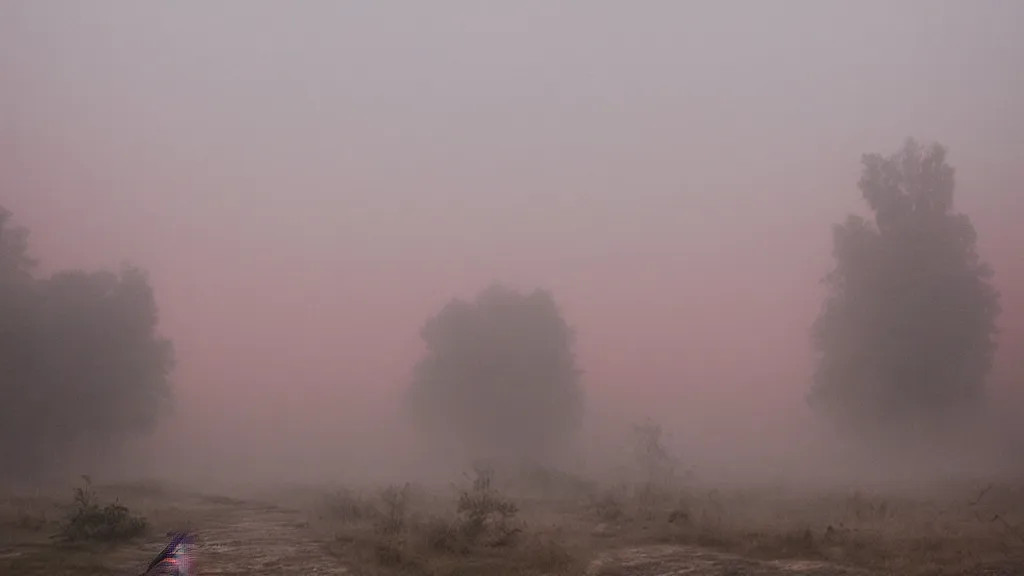 Prompt: an ancient city! lost in time!! fog! red haze! photography! realistic!!