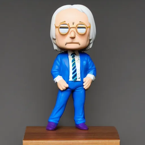 Image similar to Jimmy Saville as a Funko Pop, Studio light, sharp focus,