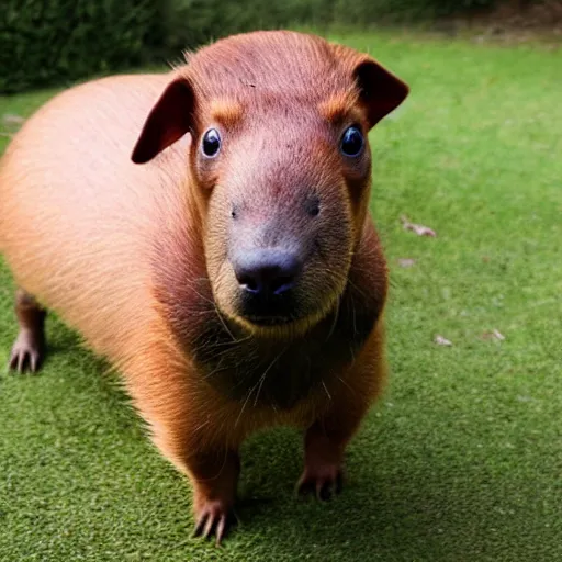 Image similar to capybara dachshund mixed breed