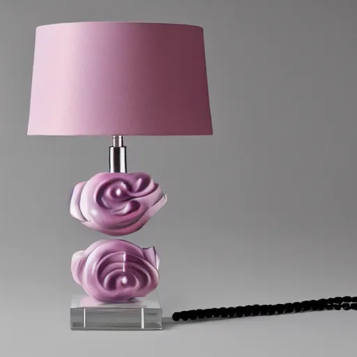 Image similar to a table lamp in the shape of lolita lempicka perfume