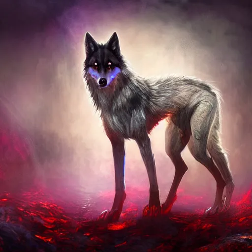 Art Spotlight: The Wandering Wolf - BlenderNation