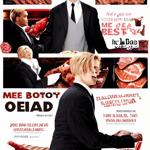 Image similar to meet joe black, meat, meaty